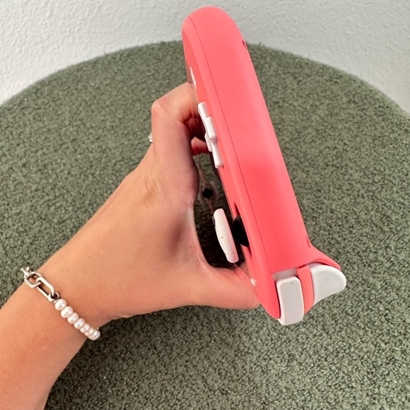 Nintendo Switch Lite Coral Handheld Console - Picture 6 of 10